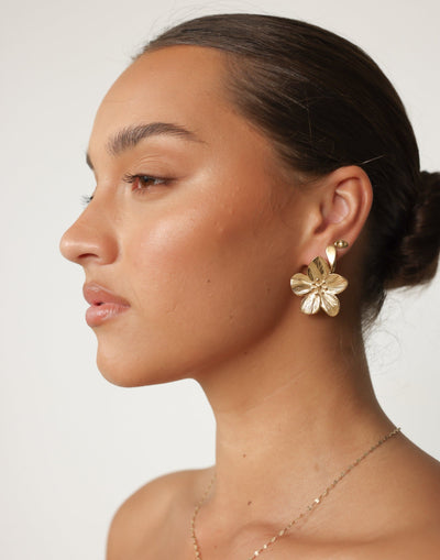 Hana Earrings (Gold) - - Women's Accessories - Charcoal Clothing