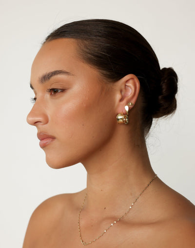 Kaci Earrings (Gold) - - Women's Accessories - Charcoal Clothing