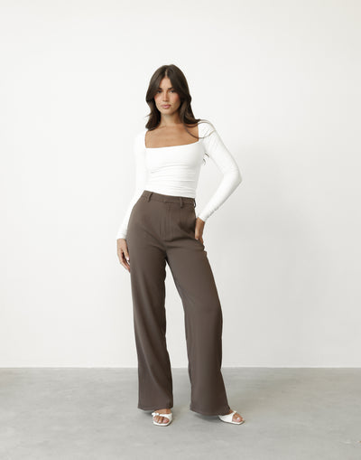 Sailing Away Pants (Oak) | Charcoal Clothing Exclusive - - Women's Pants - Charcoal Clothing