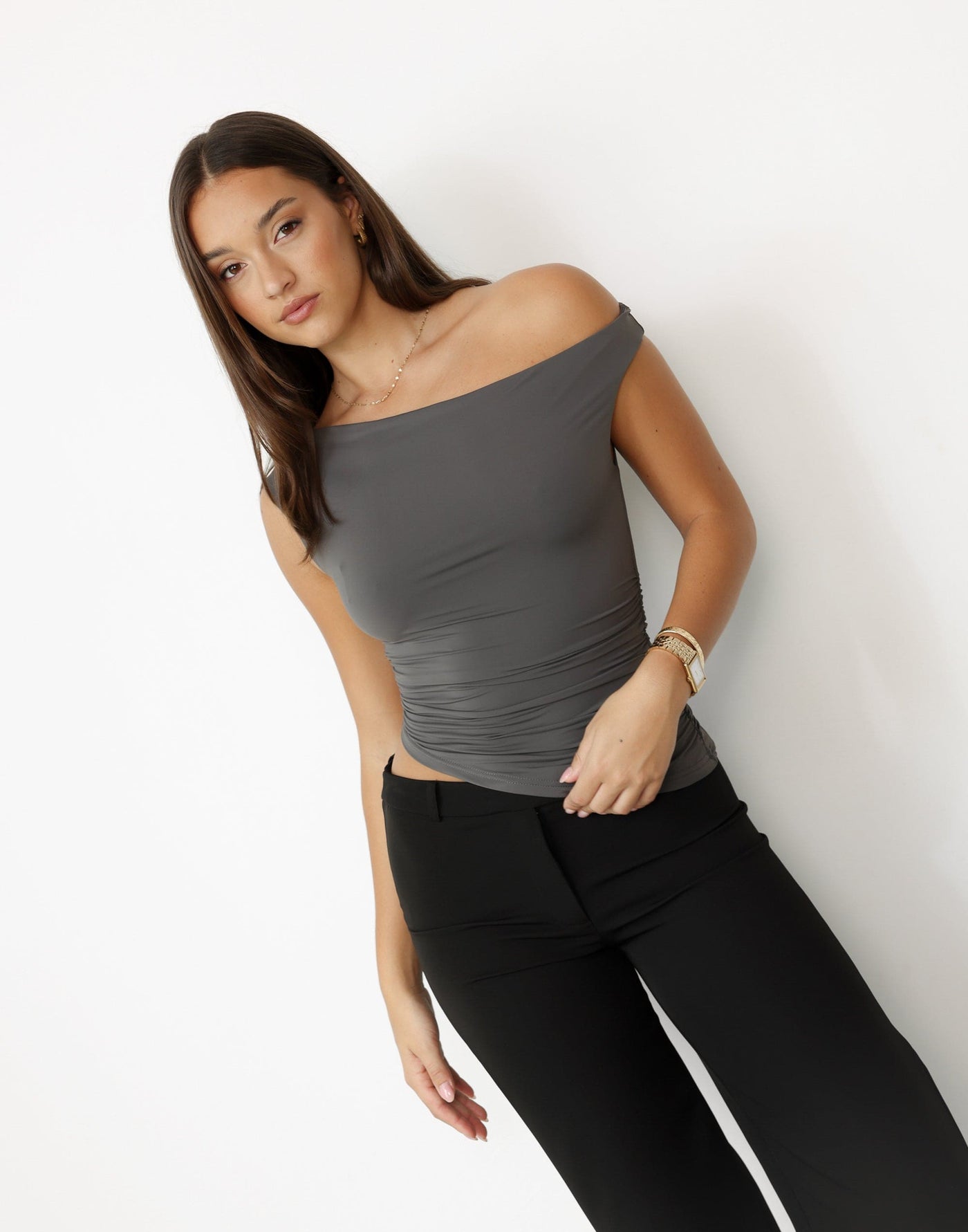 Namiko Top (White) | Charcoal Clothing Exclusive - - Women's Top - Charcoal Clothing