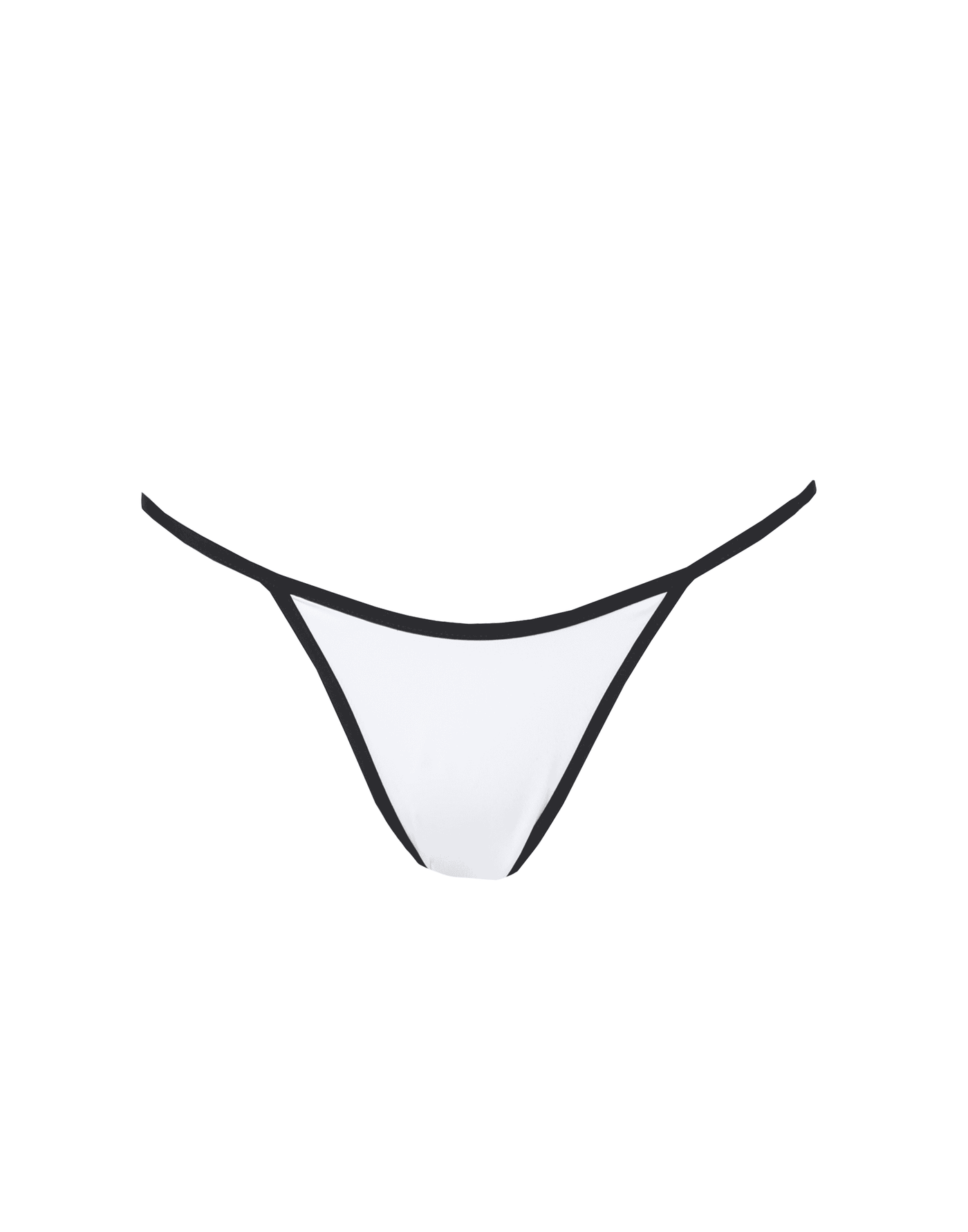 Anchors Away Bikini Bottoms (Black/White) - Reversible Adjustable Waist Bikini Bottoms - Women's Swim - Charcoal Clothing mix-and-match