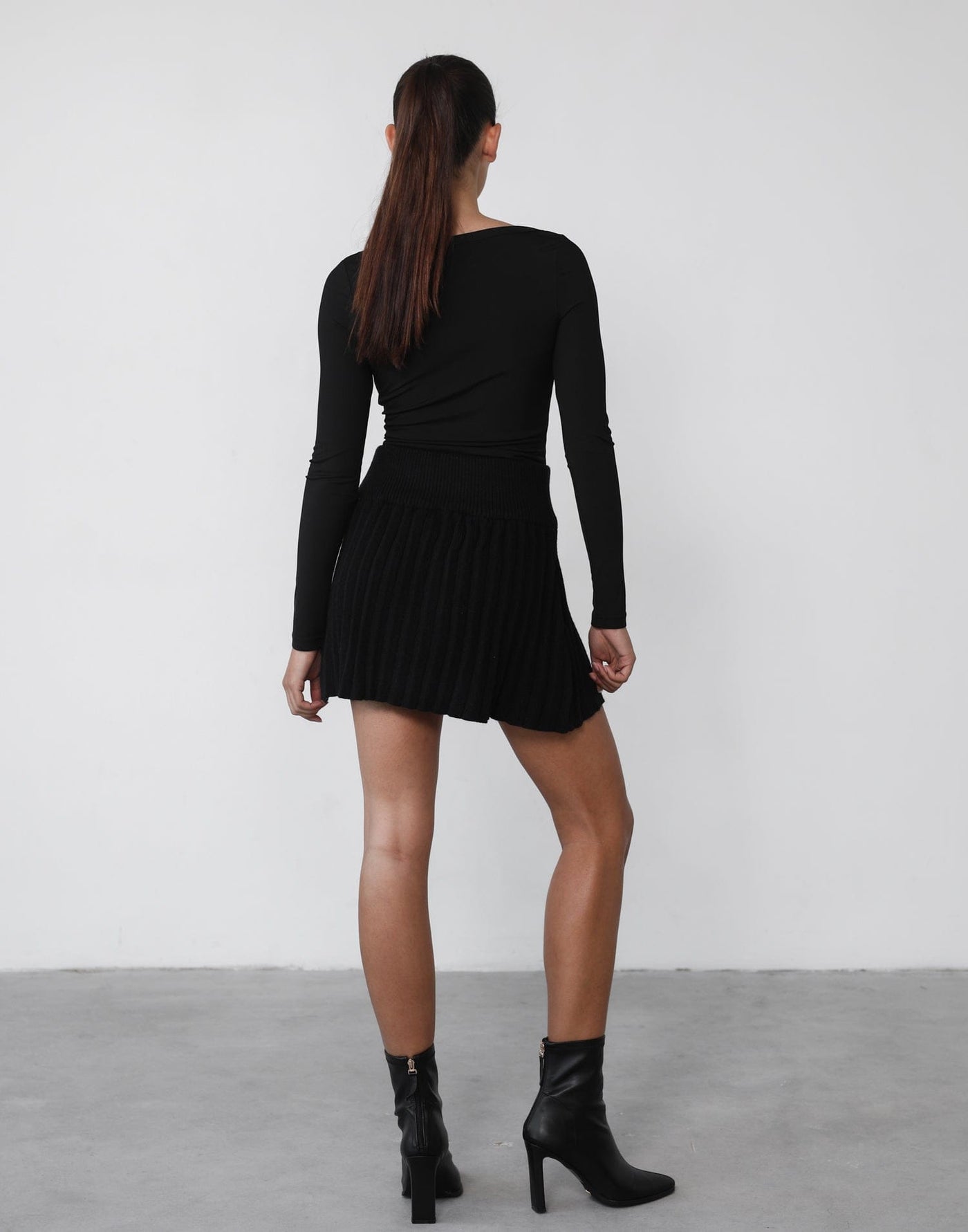 Dia Mini Skirt (Beige) - Beige Mini Skirt - Women's Skirt - Charcoal Clothing