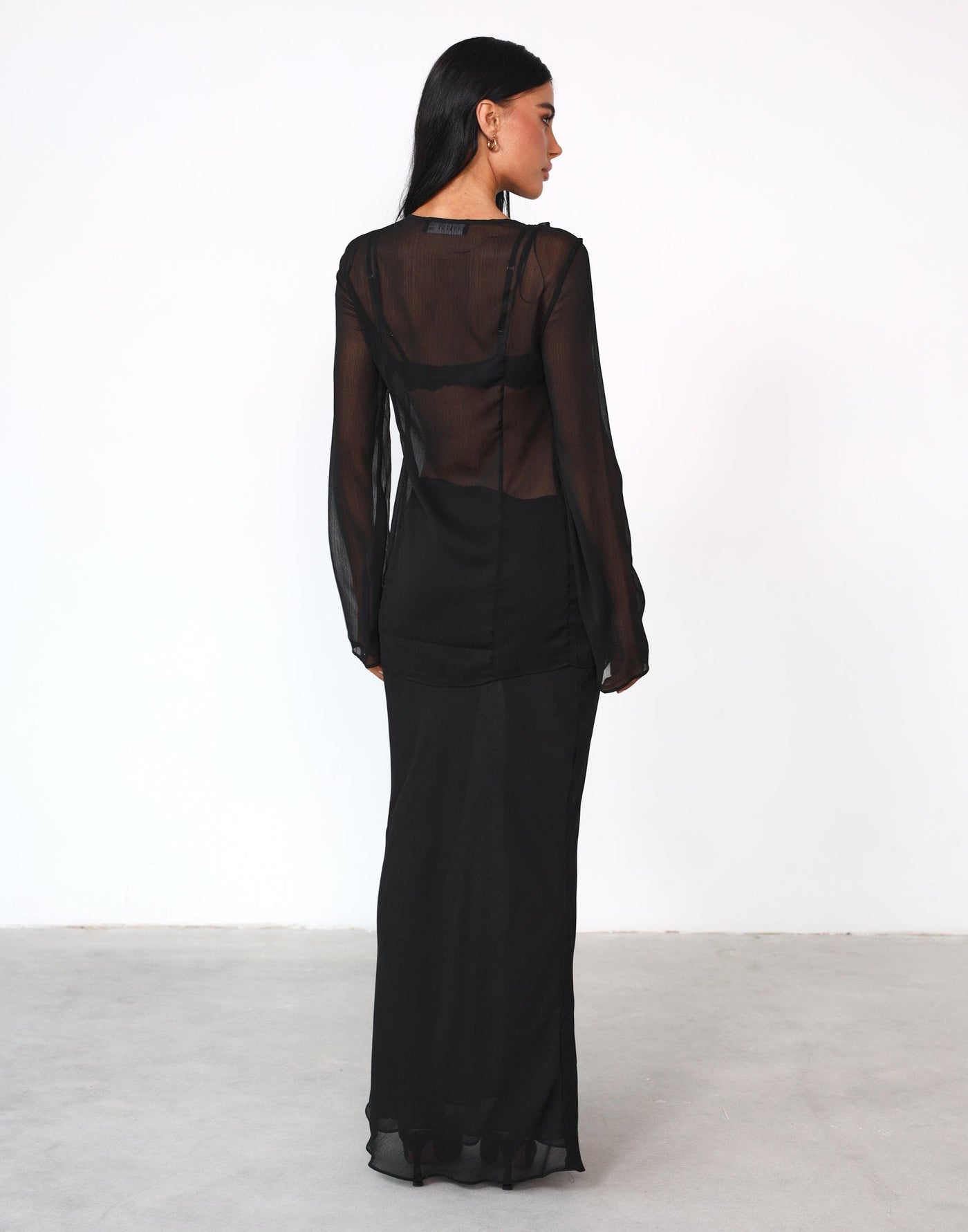 Devon Maxi Skirt (Black) - By Lioness - Women's Skirt - Charcoal Clothing