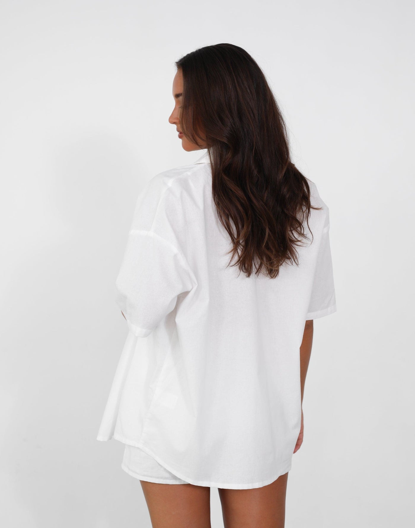 Klara Shirt (White) | Charcoal Exclusive - White Button Up Shirt - Women's Top - Charcoal Clothing