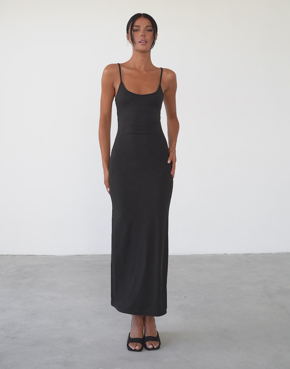 Joan Maxi Dress (Black)