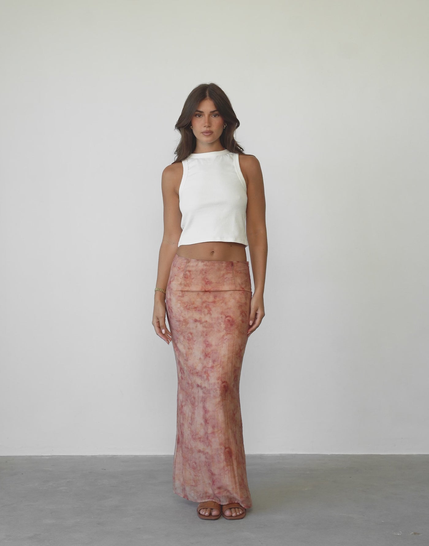 Viviana Maxi Skirt (Horizon)
