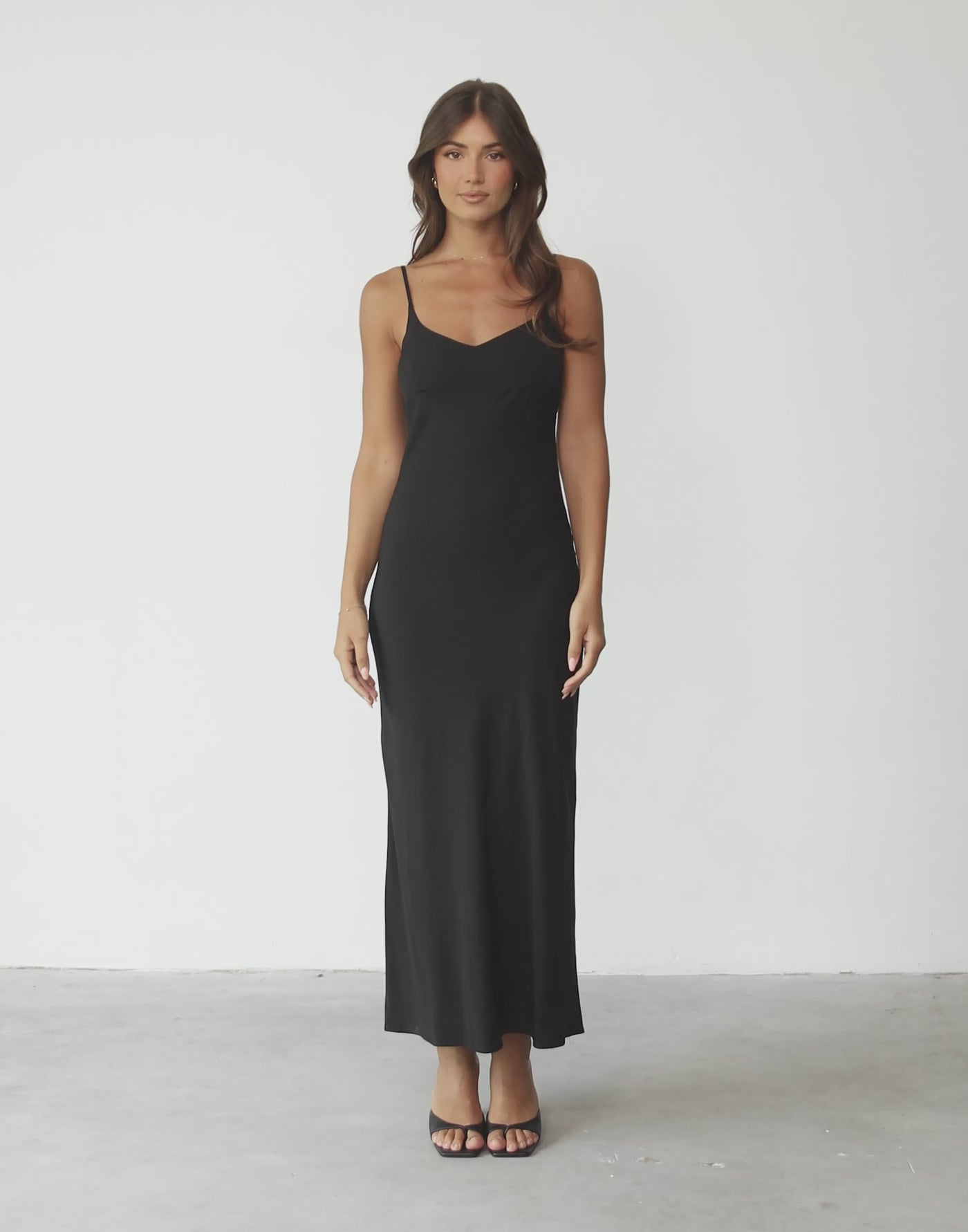 Rosalina Maxi Dress (Black)