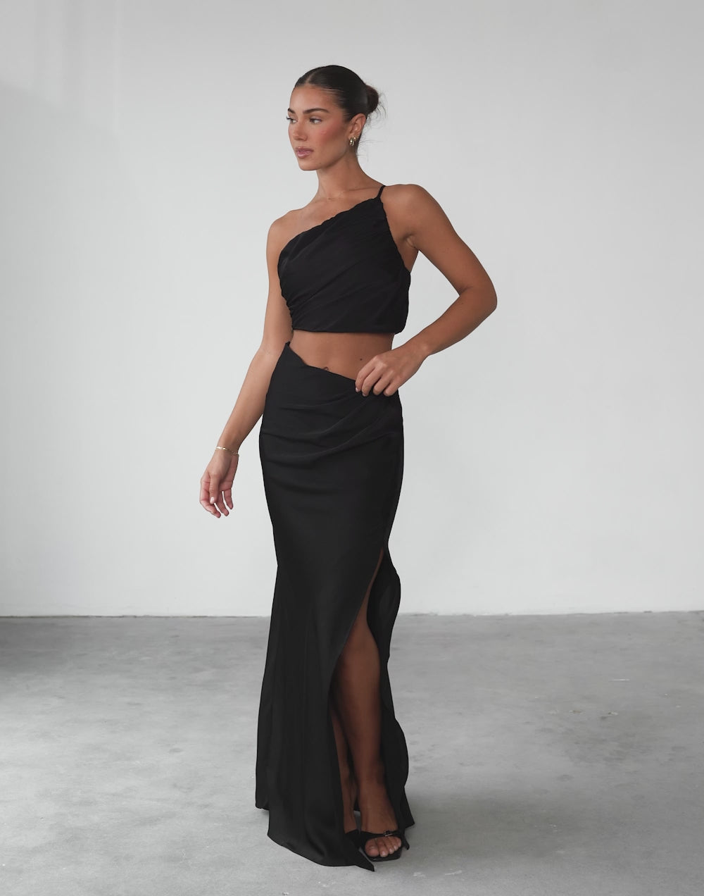 Starlet Maxi Skirt (Black)