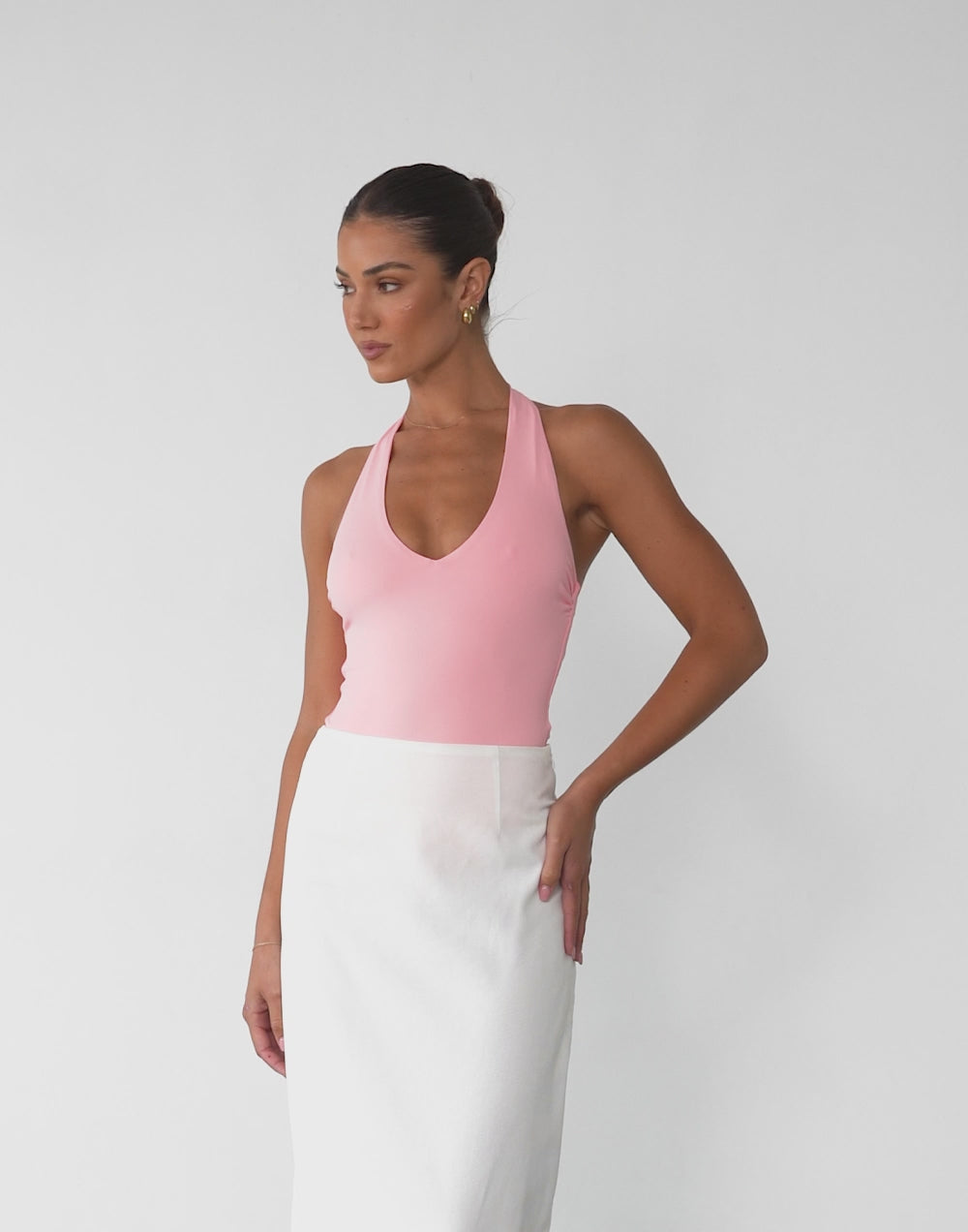 Amira Bodysuit (Soft Pink)