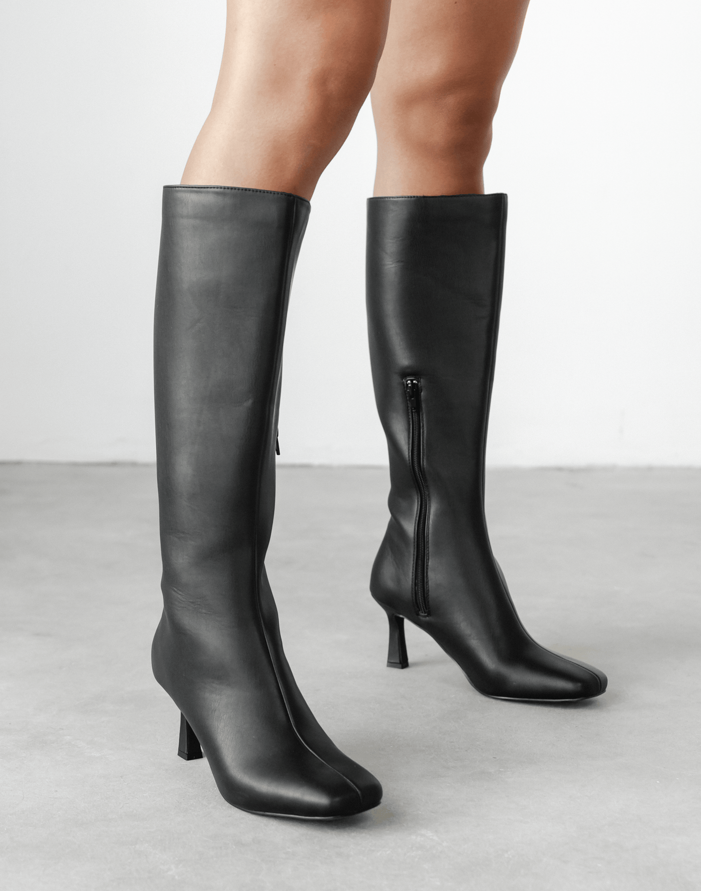 Candid Boots (Black) - By Therapy - Women's Shoes - Charcoal Clothing