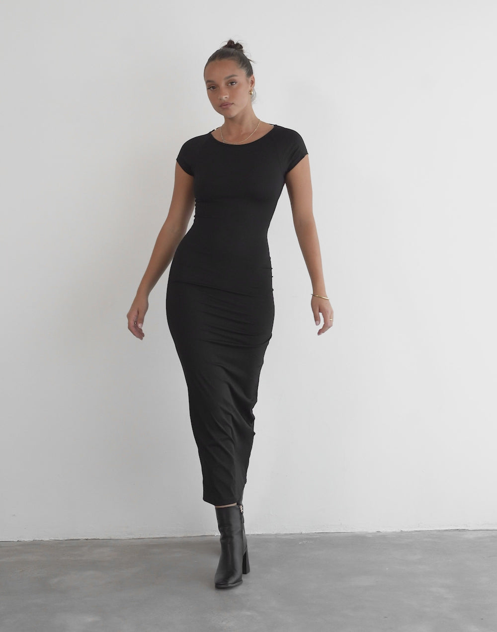 Zoella Maxi Dress (Black)